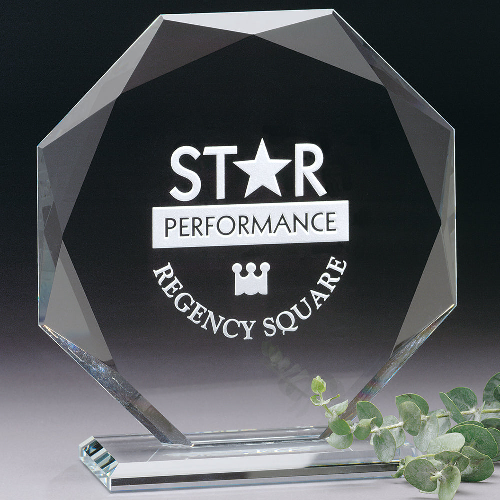 Omni Award 6-1/2" - Crystal D
