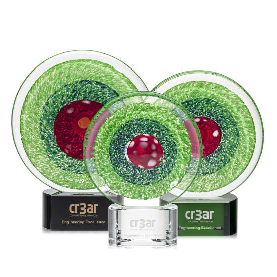 On Target Award on Clear Base