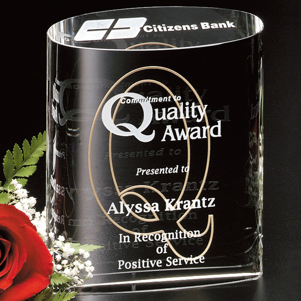 Ovation Award 7" - Crystal D