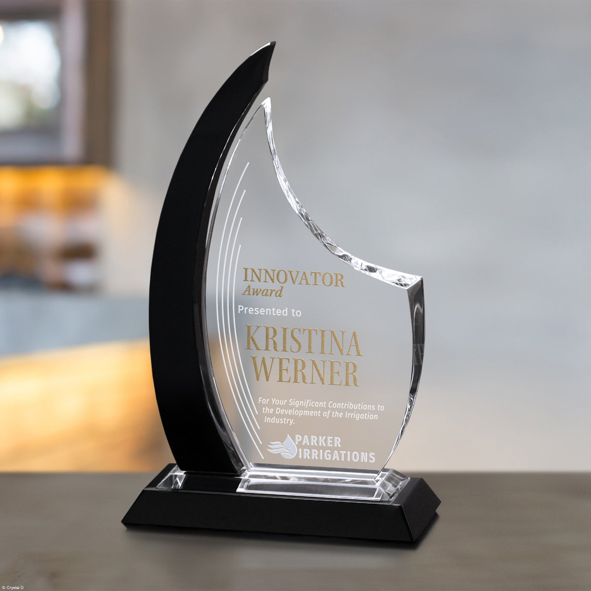 Oxford Award 13" - Crystal D