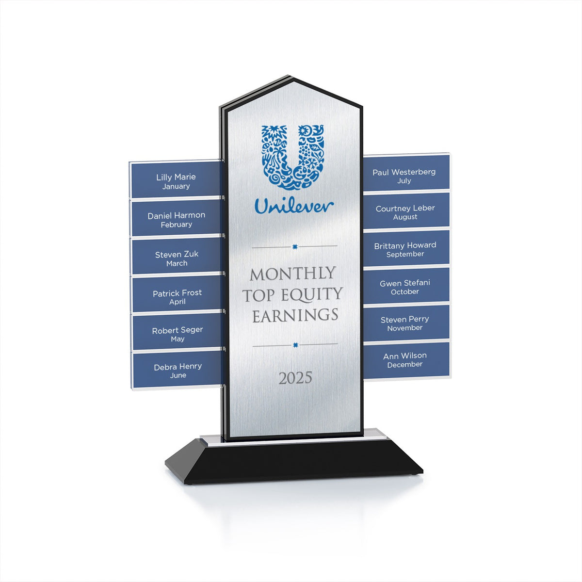 Peak Interlock Acrylic Perpetual Award