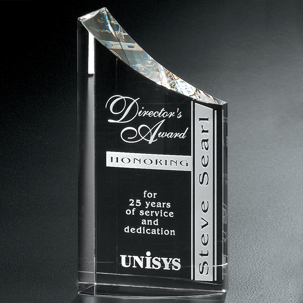 Pacifico Award 8" - Crystal D