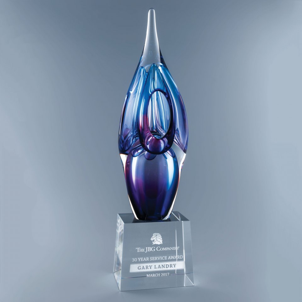 Paragon art glass award