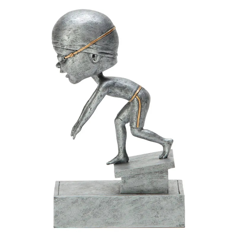 Bobble Head Swimming Male - 5½"