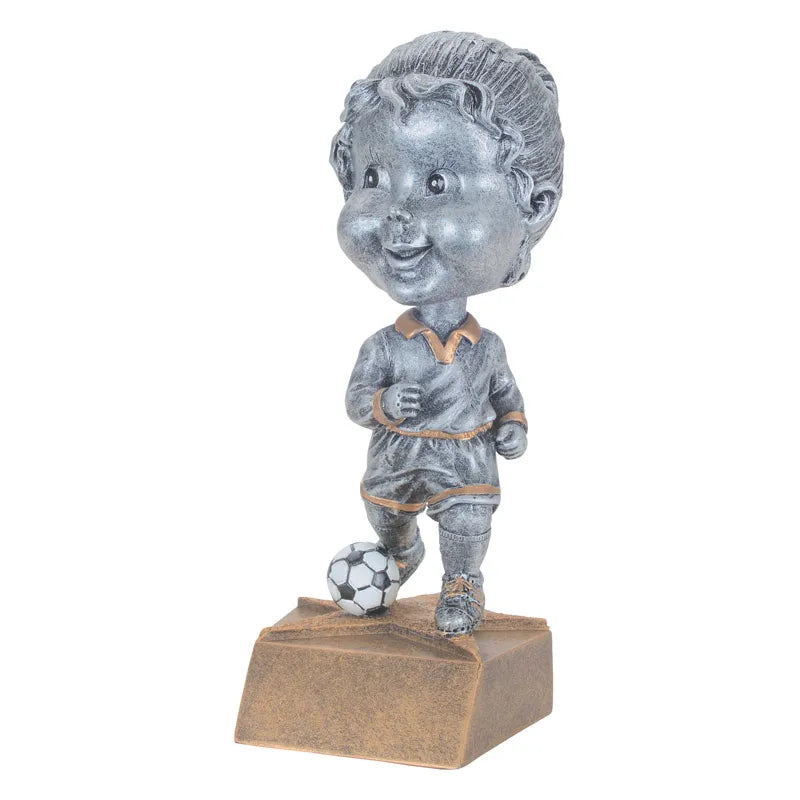Bobble Head Soccer Female - 6"