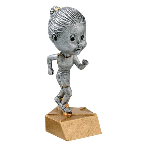 Bobble Head Track Female - 6"