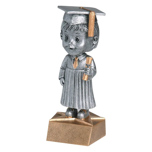 Bobble Head Graduate Male - 6"
