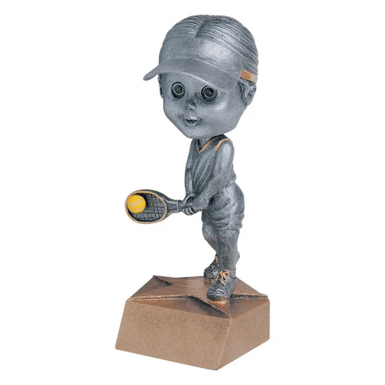 Bobble Head Tennis Female - 6"