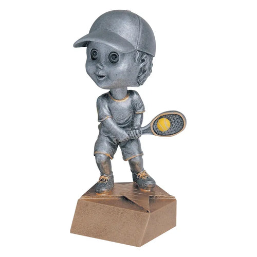 Bobble Head Tennis Male - 6"