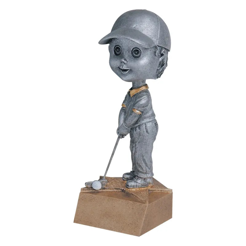 Bobble Head Golf Male - 6"
