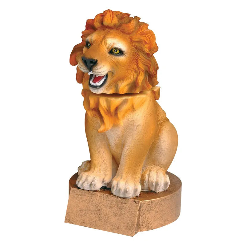 Mascot Bobble Head Lion - 6"