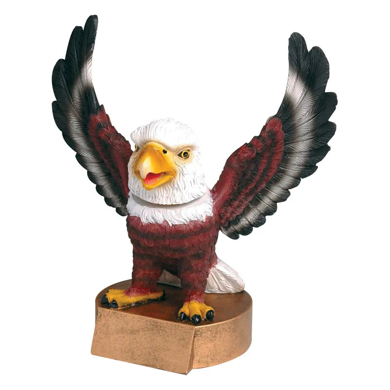 Mascot Bobble Head Eagle - 6"