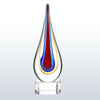 Teardrop Art Glass Award