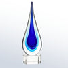 Teardrop Art Glass Award