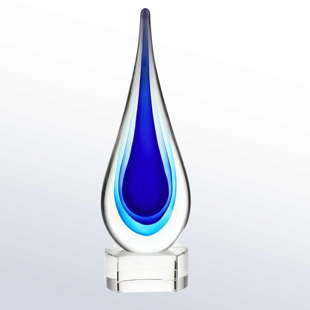 Teardrop Art Glass Award