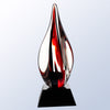 Red Contemporary Art Glass Award