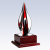 Red Contemporary Art Glass Award
