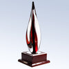 Red Contemporary Art Glass Award