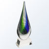 Blue Swirl Art Glass Award