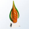 Orange Creamsicle Art Glass Award