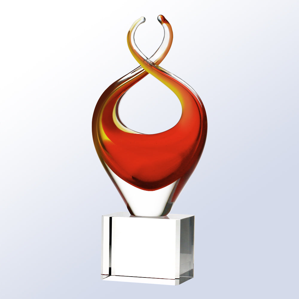 Twisted Fire Art Glass Award
