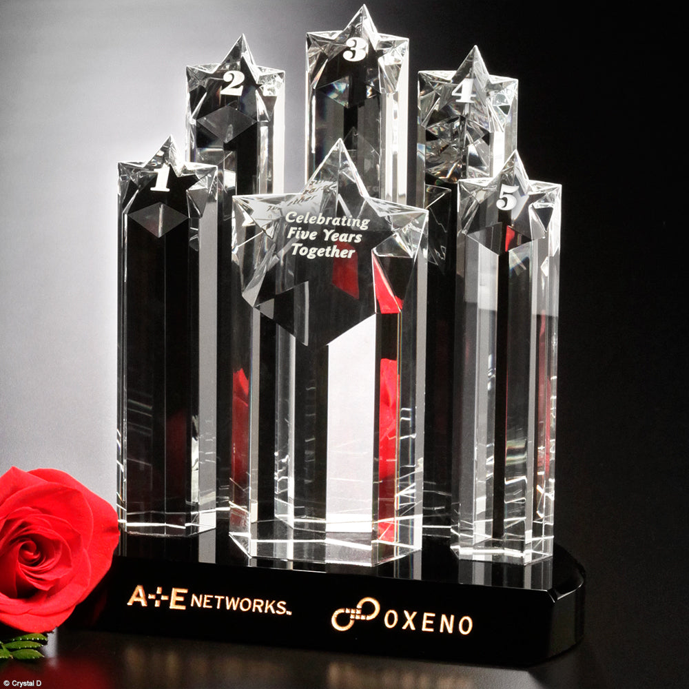Prominence Award 9" - Crystal D