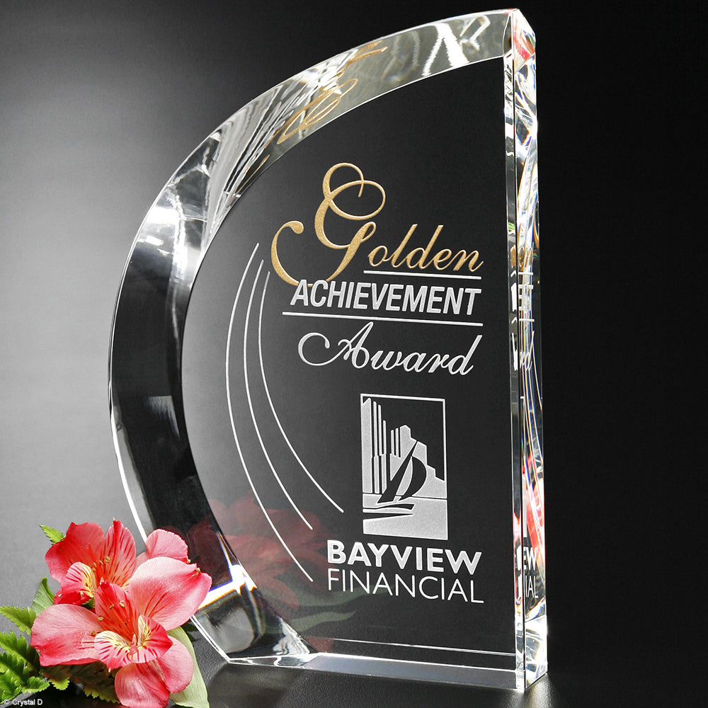 Regatta Award 9" - Crystal D