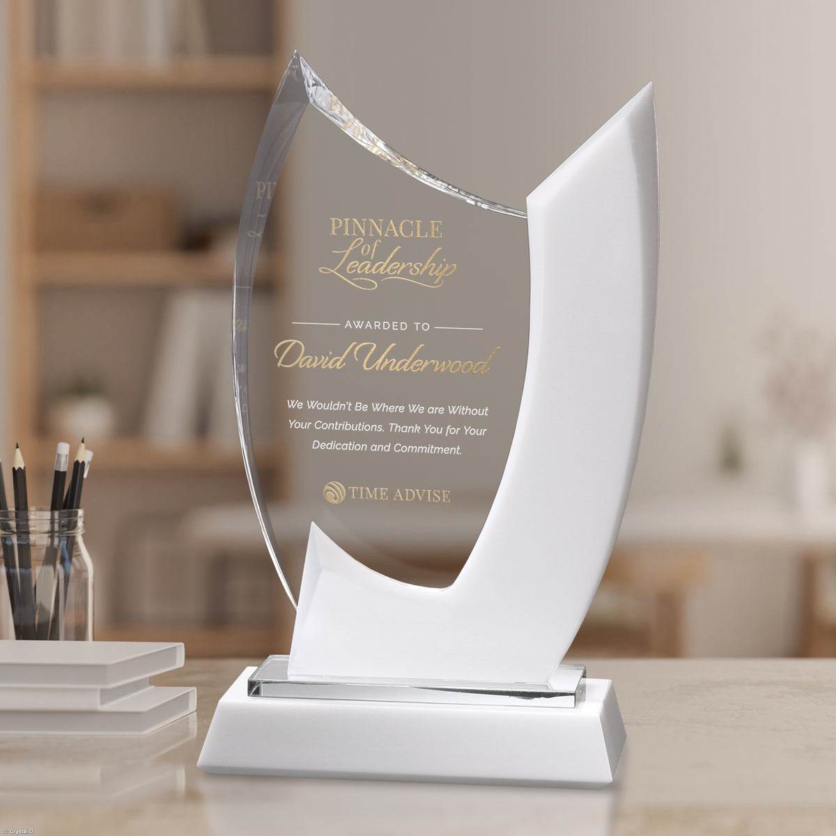 Riviera Award 15" - Crystal D