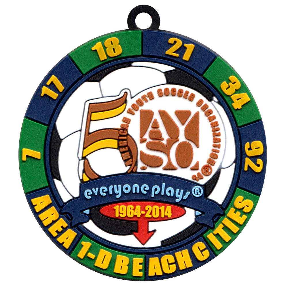 Custom PVC Medals design examples