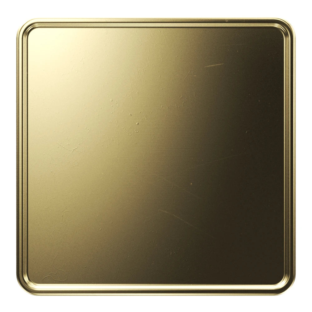 Square w/ Radius Corners Lapel Pin Findings