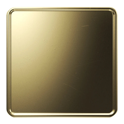 Square w/ Radius Corners Lapel Pin Findings