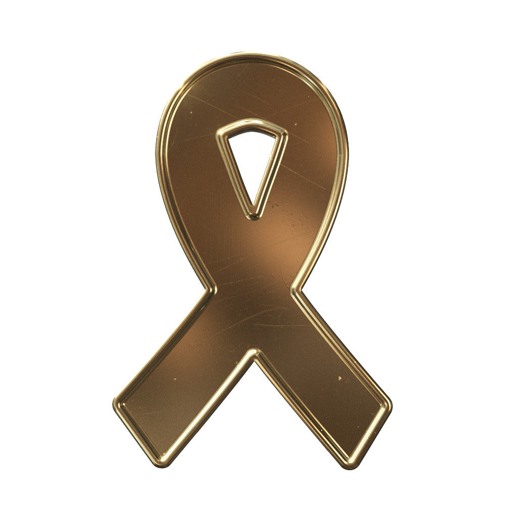 Ribbon Awareness Shaped Lapel Pin