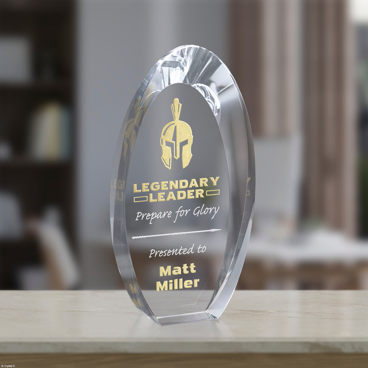 Sparta Award 10" - Crystal D