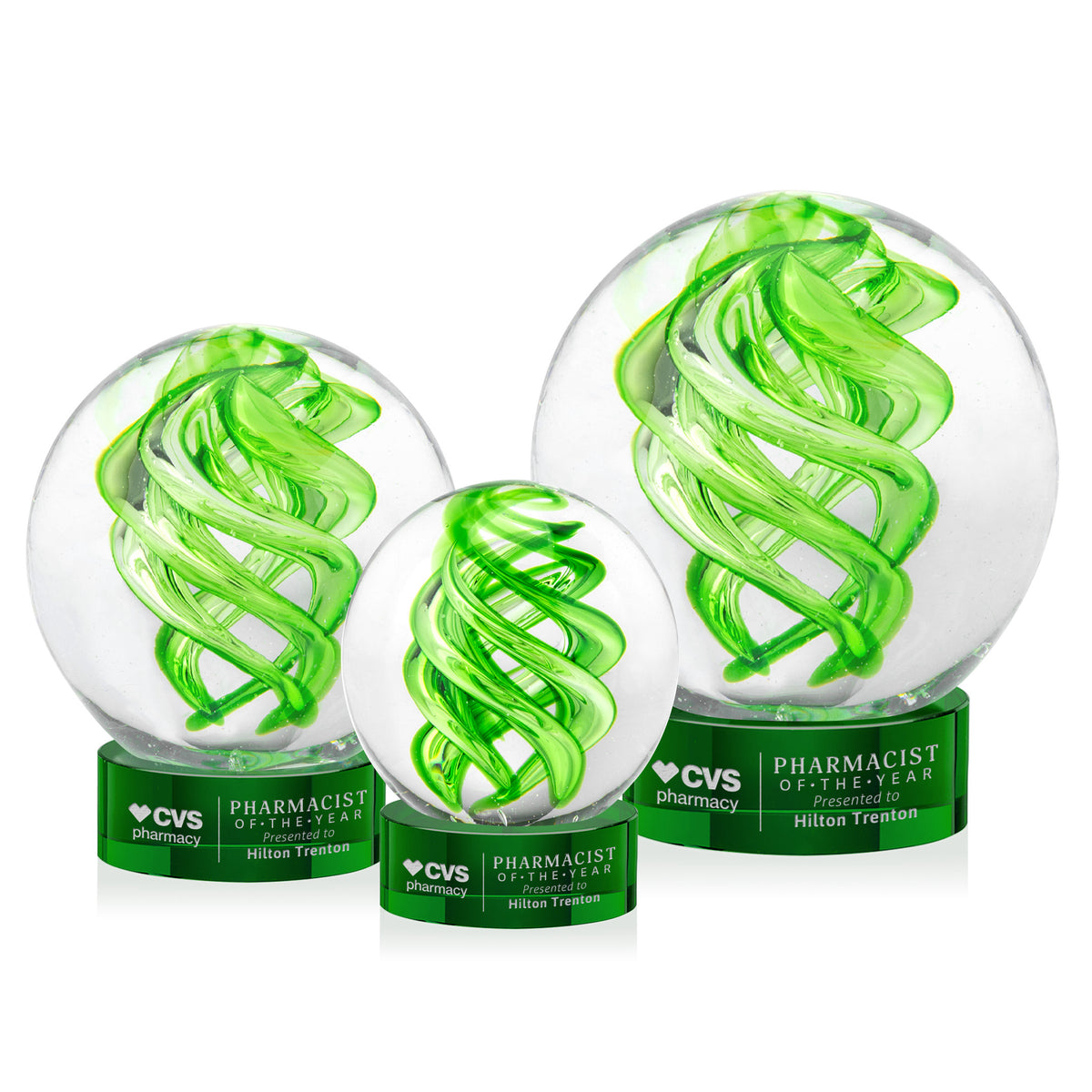 Vortex Award on Stanrich Base - Green