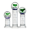 Aquarius Art Glass Award — Base Options