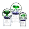 Aquarius Art Glass Award — Base Options