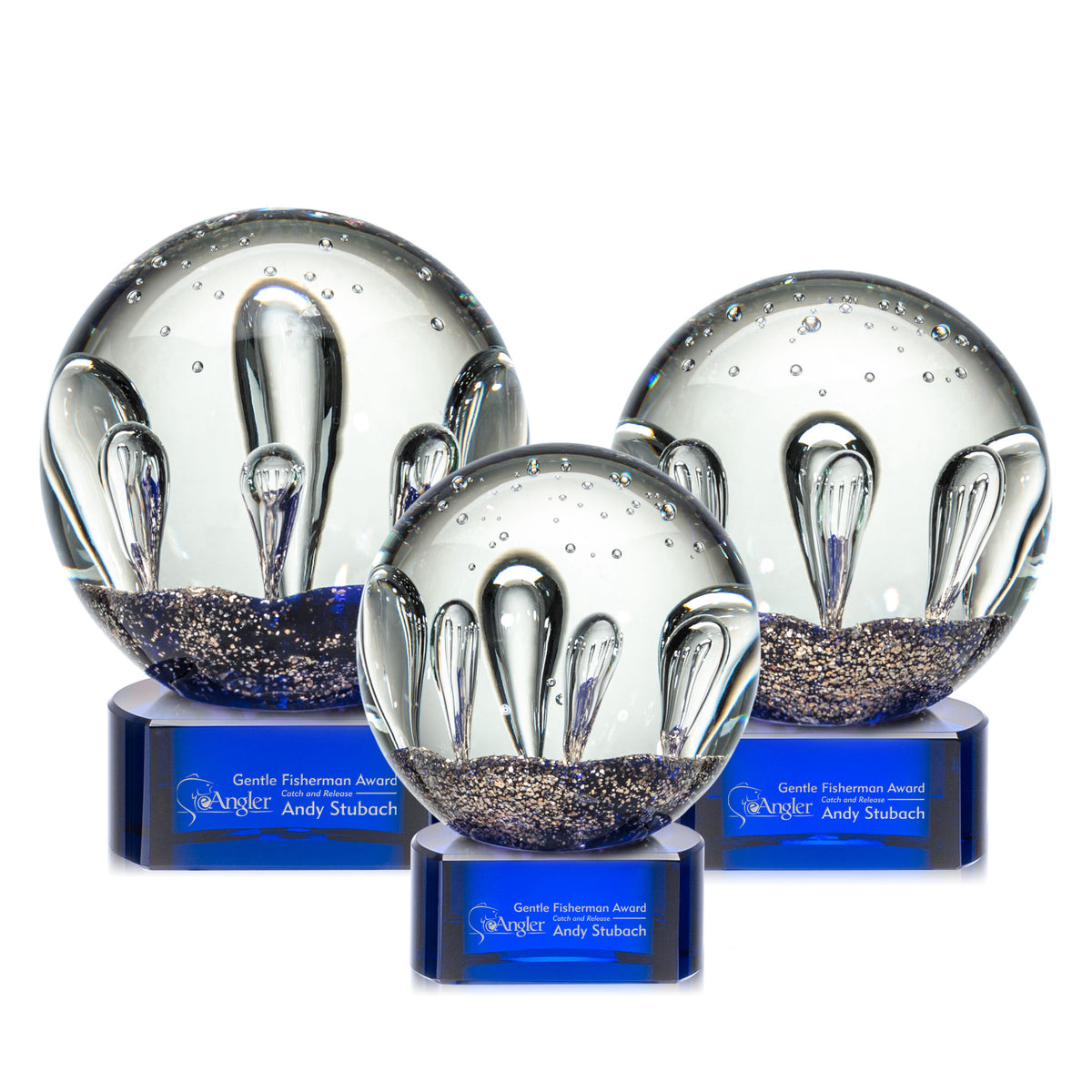Serendipity Award on Paragon Base - Blue