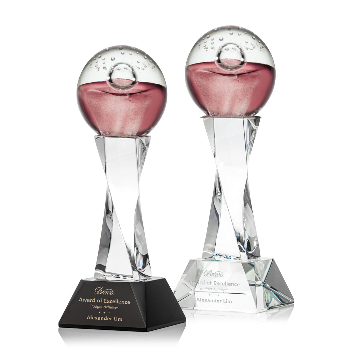 Jupiter Award on Langport Base - Clear