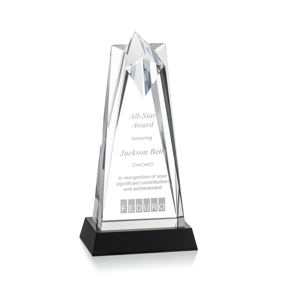 Rosina Star Award on Base - Clear — AWD3702-CK