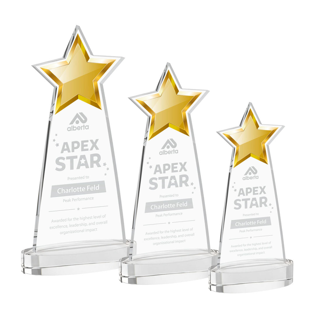 Starlite Award on Alberton Base - Clear — AWS4435-C