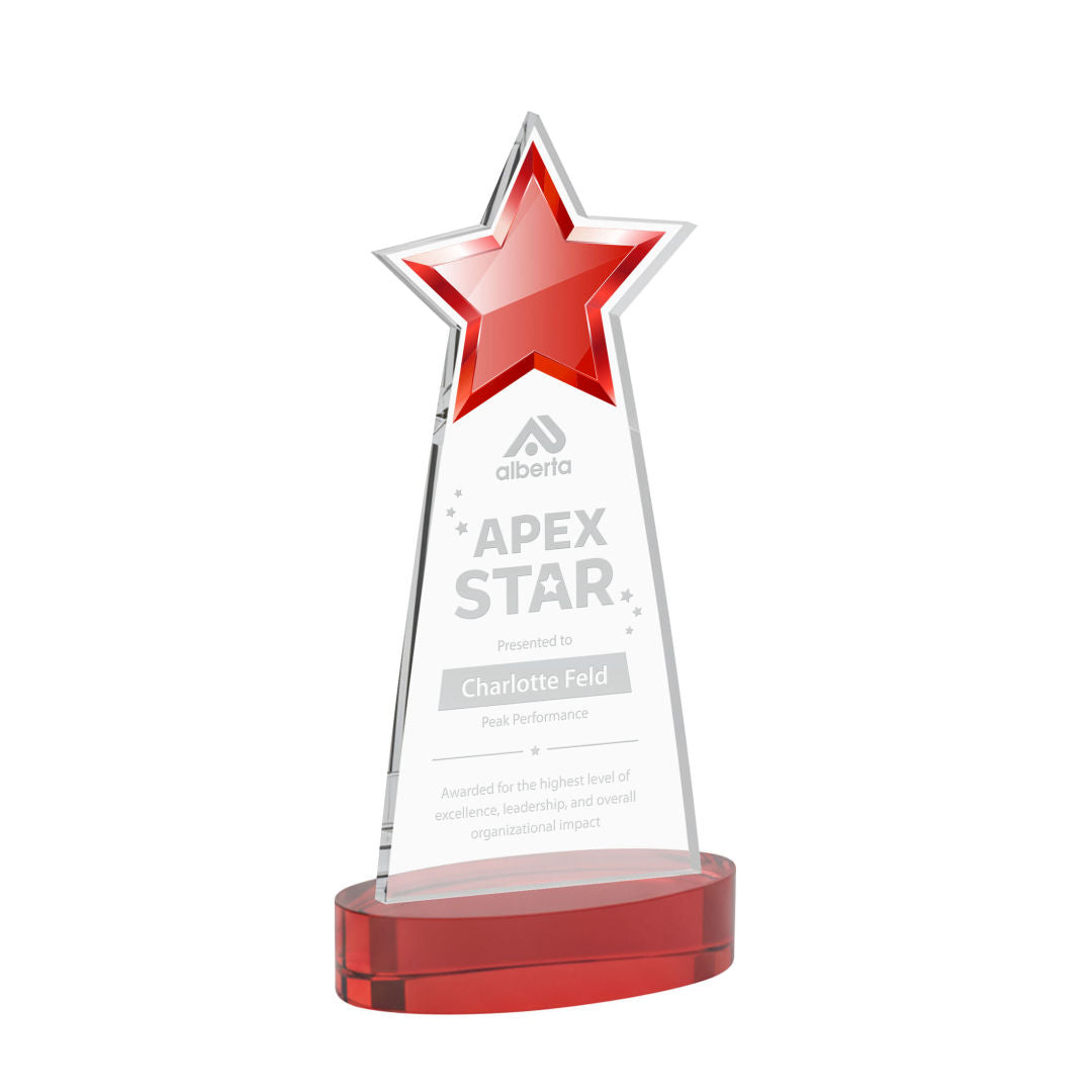Starlite Award on Alberton Base - Red