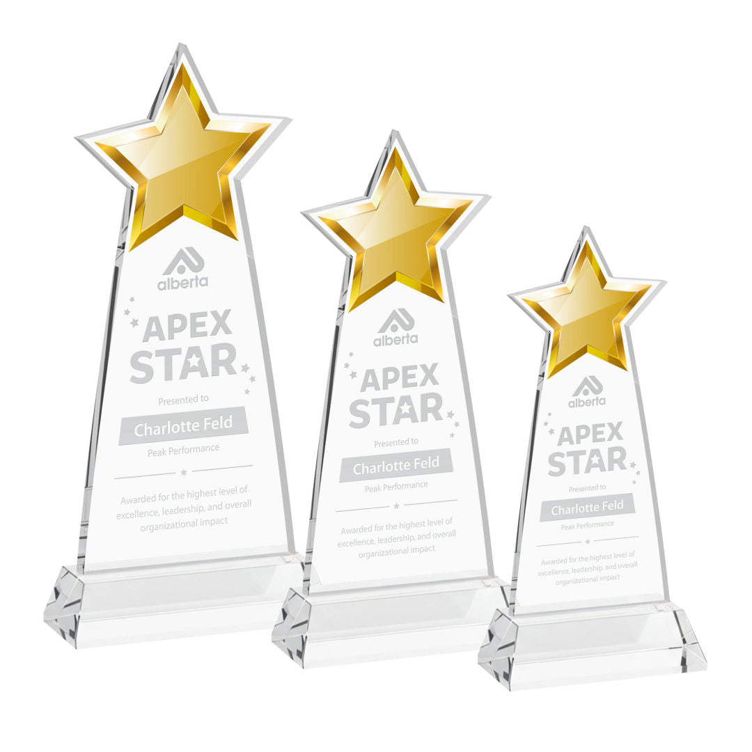 Starlite Award on Hartford Base - Clear — AWS4436-G