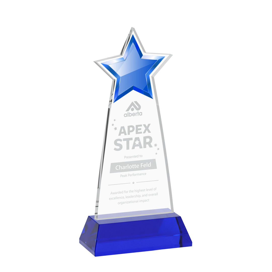 Starlite Award on Hartford Base - Blue