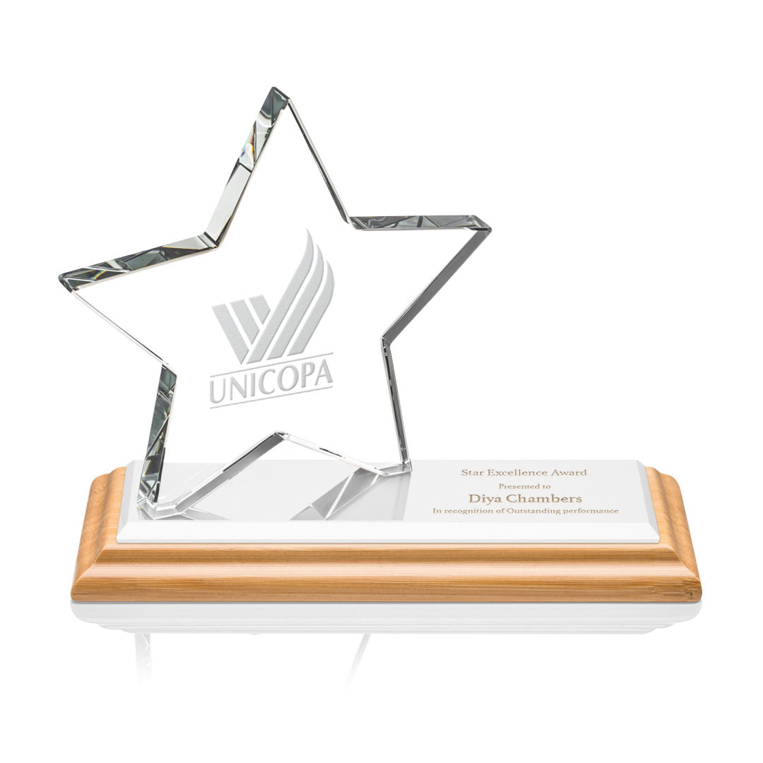Northam Star Award - Deep Etch — AWS6041-OW