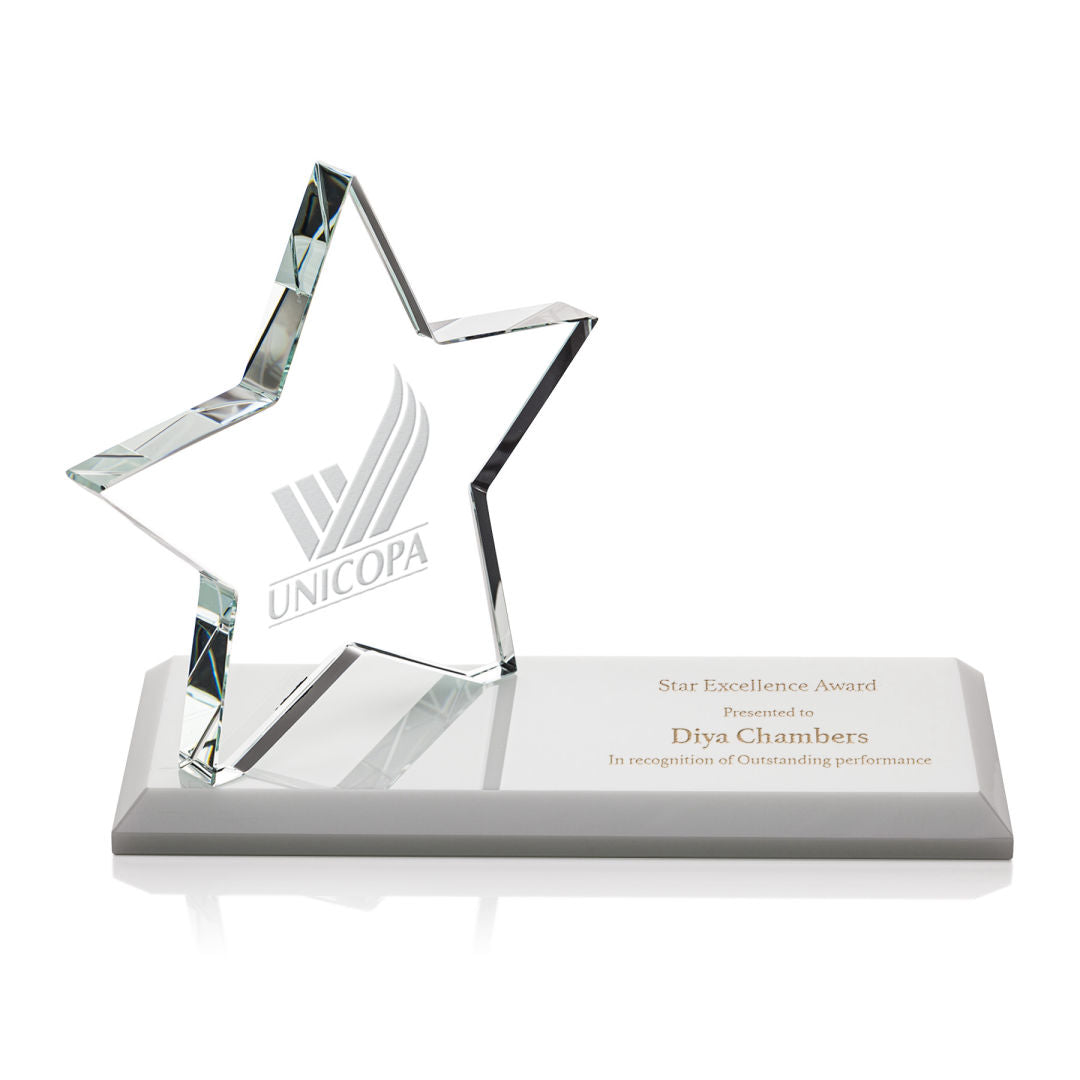 Northam Star Award - Deep Etch — AWS6041-W