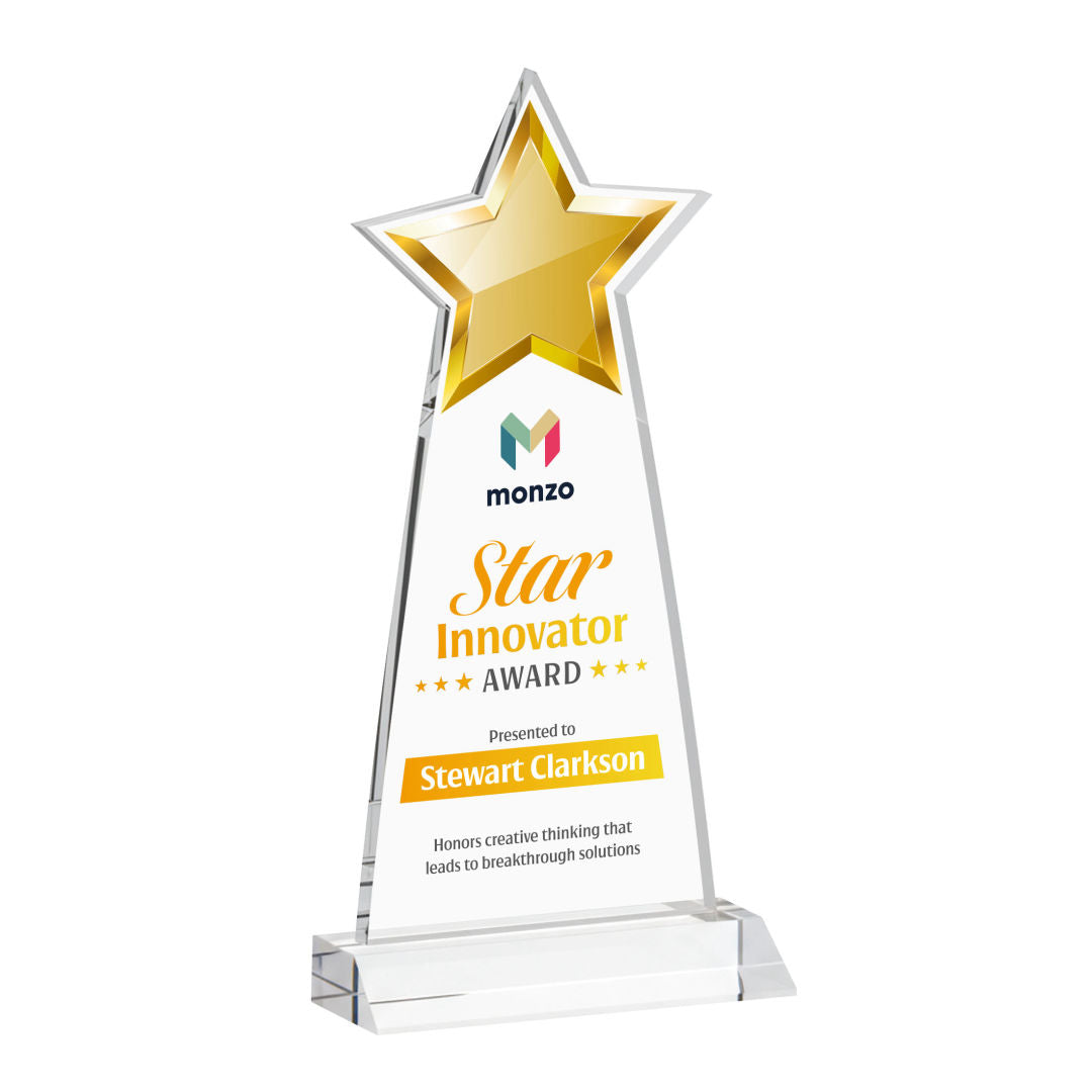 Starlite VividPrint™ Award - Clear — AWV4433