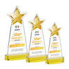 Starlite VividPrint™ Award on Alberton Base - Gold