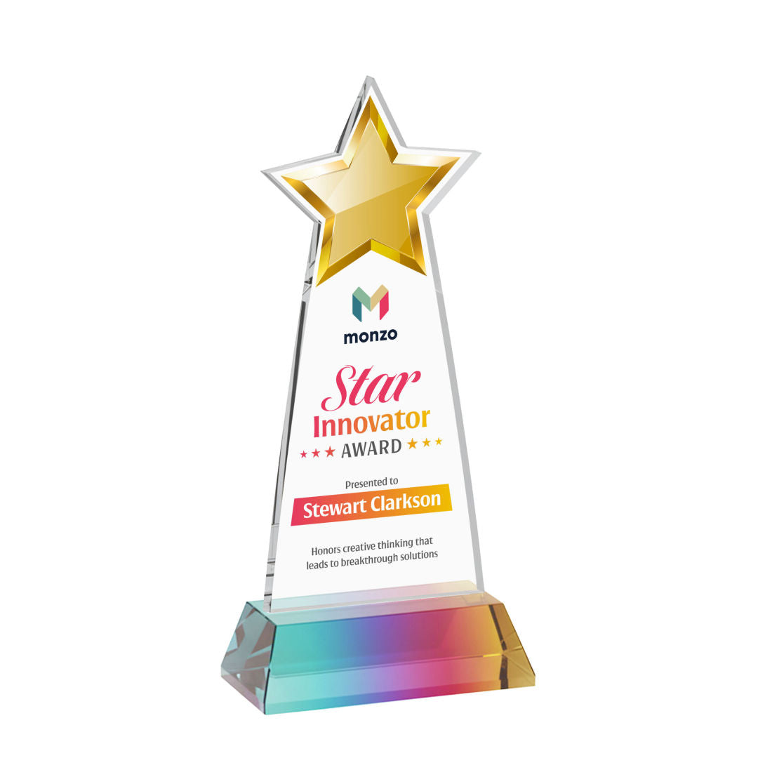 Starlite VividPrint™ Award on Hartford Base