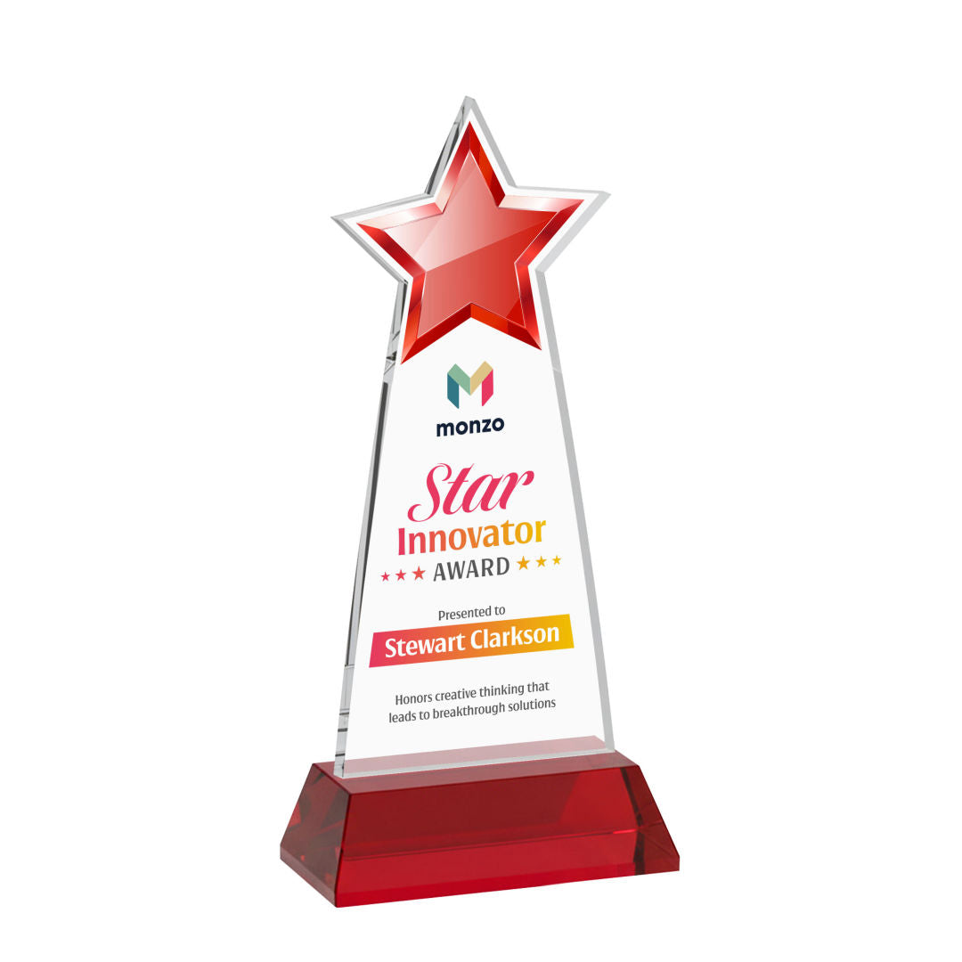 Starlite VividPrint™ Award on Hartford Base