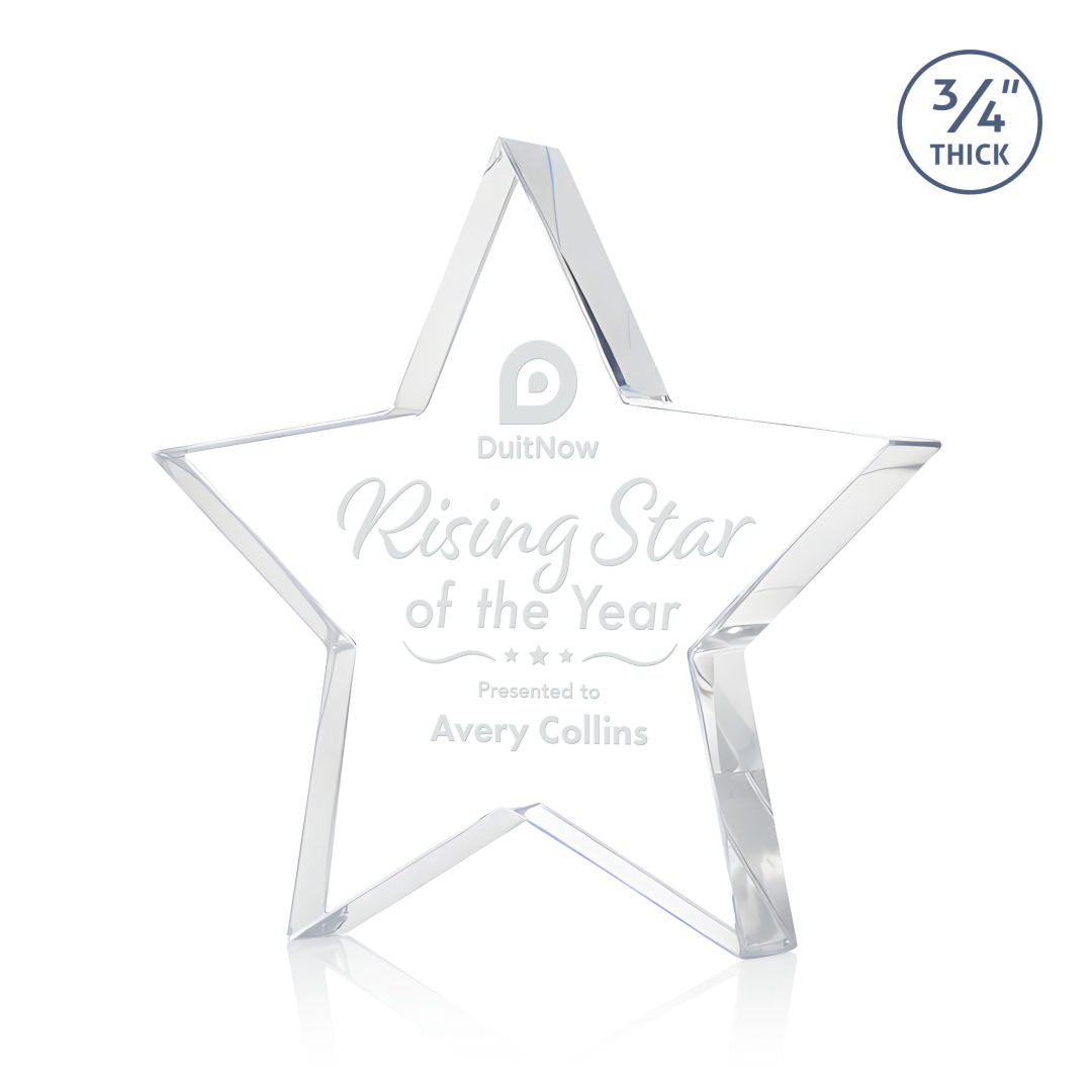 Esna Star Award - Clear — DSS2554